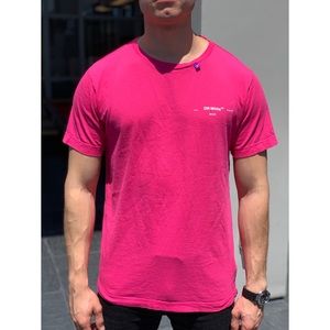 Off White ‘Hot Pink’ 2013 Tee Shirt